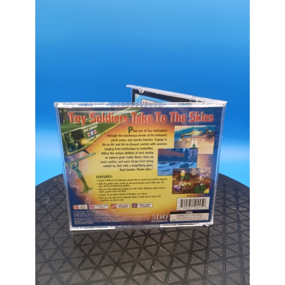 Army Men: Air Attack (Sony PlayStation 1, 1999) CIB Complete With Manual - Picture 3 of 3